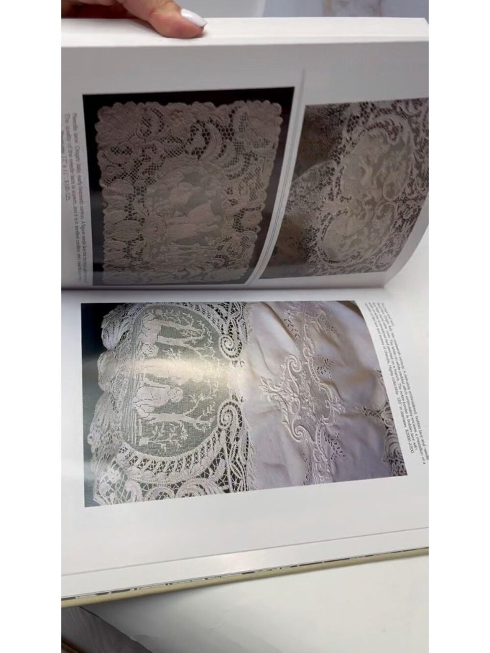 Graced by Lace Collector's Guide to Antique Linen & Lace • HC 2001 - Picture 7 of 11